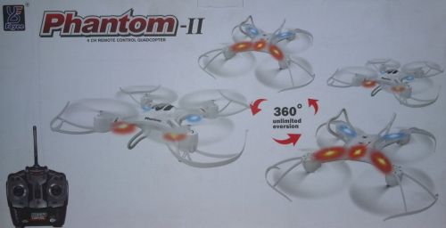     Phantom II Vision Style  2,4Ghz 4 Chanel   - Super easy REAL FLIGHT AT YOUR FINGERTIPS