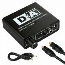    RCA   TV - 192kHz Digital Optical Coaxial Toslink to Analog RCA L/R 3.5mm Audio Converter