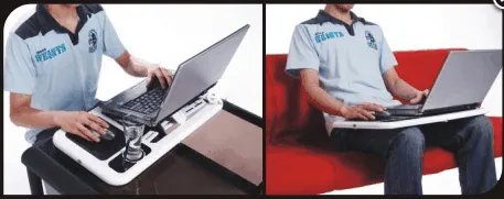 ΒΑΣΗ ΨΥΞΗΣ ΓΡΑΦΕΙΟ για LAPTOP / NETBOOK ή NOTEBOOK E-Table LD09 - ΑΝΑΔΙΠΛΟΥΜΕΝΟ ΤΡΑΠΕΖΑΚΙ ΒΑΣΗ ΨΥΞΗΣ ΜΕ 2 FAN - COOLER PAD